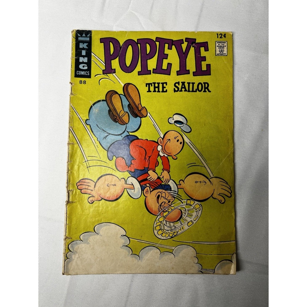 1967 Popeye The Sailor Comic Book #88